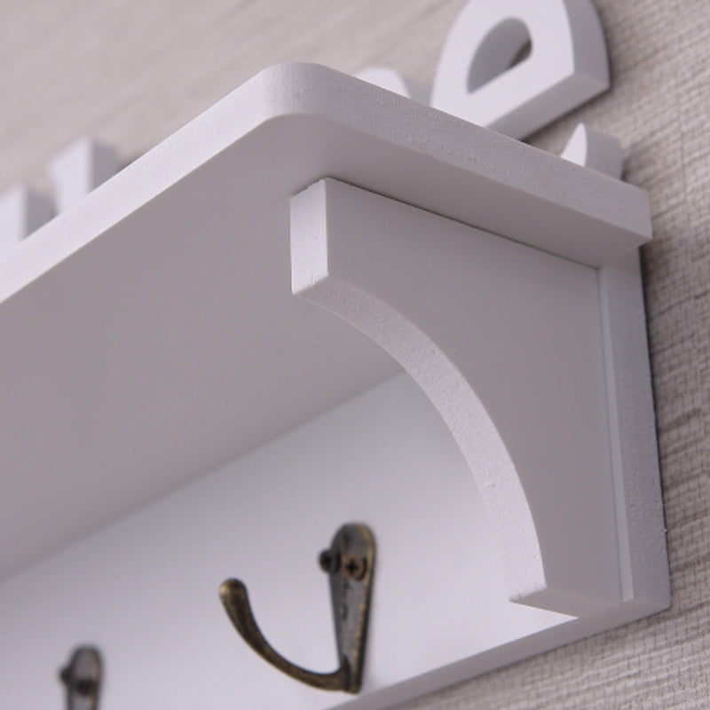 Wall decoration English alphabet wall hanging rack