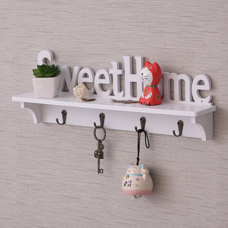 Wall decoration English alphabet wall hanging rack