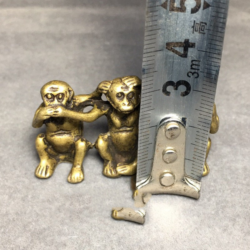 Antique Distressed Tabletop Ornaments Sannonhou Brass Collectibles