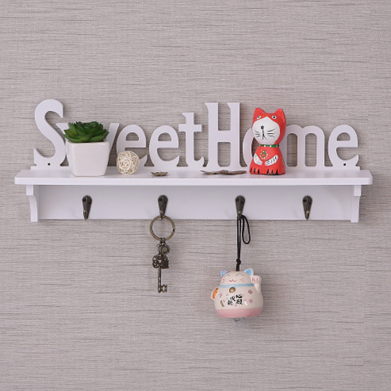 Wall decoration English alphabet wall hanging rack