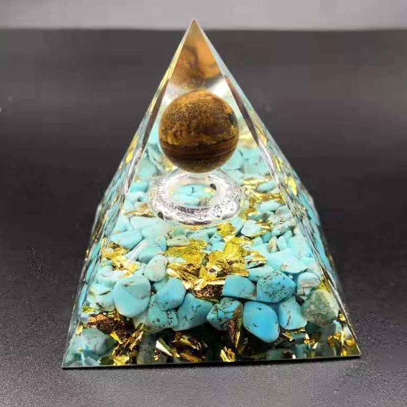 Resin Ornament Pyramid