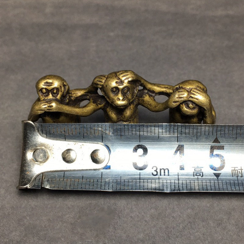 Antique Distressed Tabletop Ornaments Sannonhou Brass Collectibles